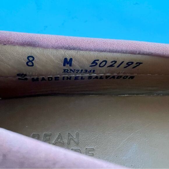 L.L. Bean Women's Moccasins in Rust - Picture 10 of 11